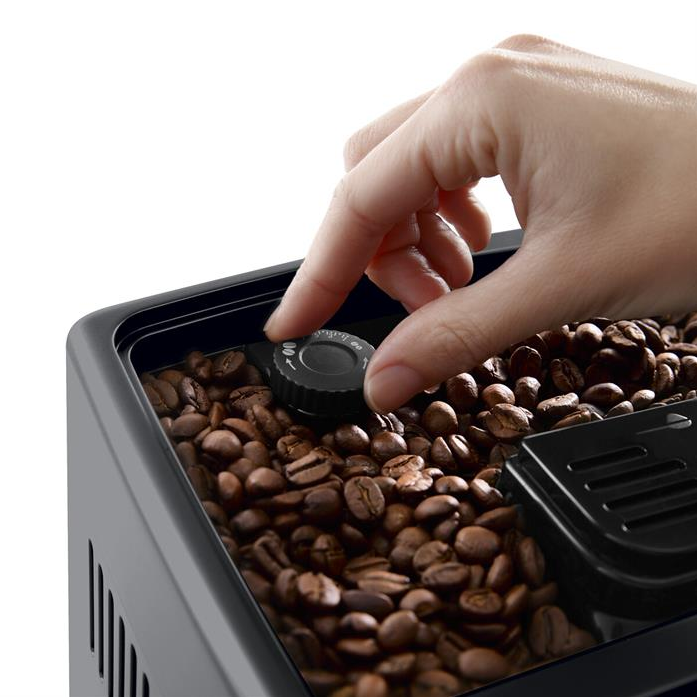 Кофемашина DeLonghi Dinamica Plus ECAM380.85.SB серебристый/черный в магазине «На диване» в Брянске  — Выгодная цена