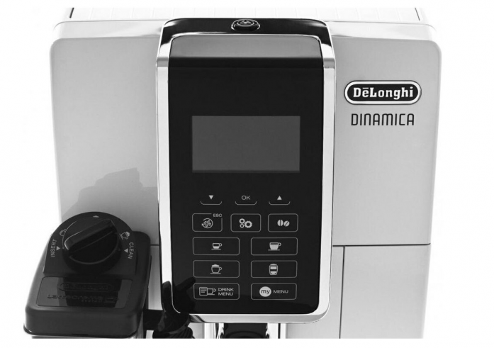 Кофемашина DeLonghi Dinamica ECAM350.55.W белый в магазине «На диване» в Брянске  — Выгодная цена