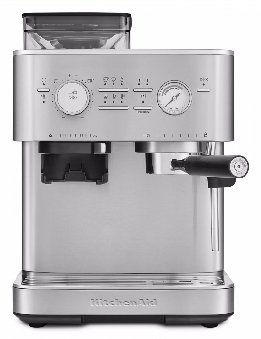 Полуавтоматическая эспрессо-машина KitchenAid 5KES6551ESX в магазине «На диване» в Брянске  — Выгодная цена