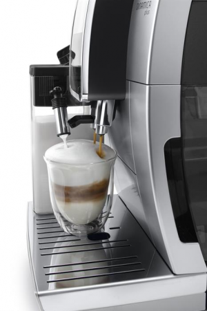 Кофемашина DeLonghi Dinamica Plus ECAM380.85.SB серебристый/черный в магазине «На диване» в Брянске  — Выгодная цена